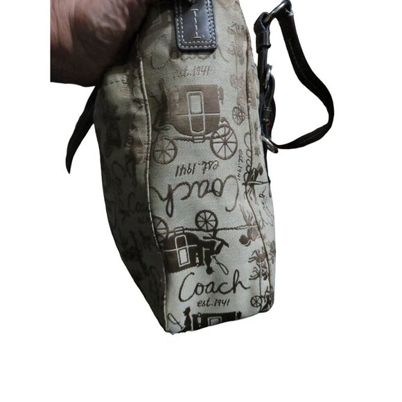 Coach Chelsea Horse And Carriage Satchel Handbag, coin pouch & Wallet 3 piece Se - Picture 4 of 14